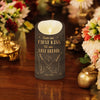 Joycorners Custom LED Candle - Gift For Husband Wife, Anniversary