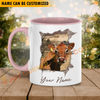 Joycorners Jersey Funny Personalized Name Two Tone Mug