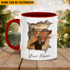 Joycorners Jersey Funny Personalized Name Two Tone Mug