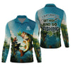 Joycorners I Just Want To Get High And Go Fishing Funny Fishing Shirt, Fishing UPF Shirts, Men's Fishing Shirt