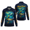 Joycorners Beyond The Break Funny Fishing Shirt, Fishing UPF Shirts, Gift For Fisherman, Men's Fishing Shirt