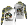 Joycorners Basshole Kiss My Bass Fishing UPF Shirts, Funny Fishing Shirt, Fishing Shirts For Men
