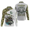 Joycorners Fishing Solves Most Of My Problems Hunting Solves The Rest T-Shirt, Fisherman Outfit, Mens Casual Shirts