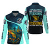 Joycorners Some Go To Church And Think About Fishing Christian Fishing SPF Shirt For Men, Fisherman Gift, Men's Fishing Shirt