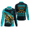 Joycorners Fishing Solves Most Of My Problems Fishing UPF Shirts, Fishing Gifts For Men, Fishing And Hunting SPF Shirt