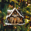 Joycorners Personalized Farm Name & Year Christmas Acrylic Ornament (14 Breed Options)