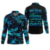 Joycorners I'd Just Rather Be Fishing Than Talking To Idiots Funny Fishing Shirt, SPF Shirt For Men, Men's Fishing Shirt