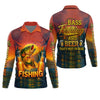 Joycorners Bass Fishing And Beer That's Why I'm Here SPF Shirt For Men, Fishing Gifts For Men, Custom Fishing Shirts