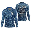 Joycorners I Just Hold My Rod Wiggle My Worm And Bam! She's On It Funny Fishing Shirt, SPF Shirt For Men, Gift For Fisherman