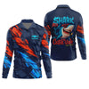 Joycorners Shark Fishing Shirt, Shark Area Surf's Up The Catch Wave, SPF Shirt For Men, Gift For Fisherman