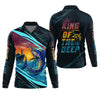 Joycorners King Of The Deep Swordfish Fishing SPF Shirt For Men, Fishing Gifts For Men, Men's Fishing Shirt