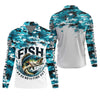 Joycorners Mens Fish Around And Find Out T Shirt, Funny Fishing Shirt, Mens SPF Shirt, Fishing Gifts For Men, Bass Fishing