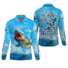 Joycorners I Love It When She Tugs On My Worm And Swallows Blue Fishing Shirt, SPF Shirt For Men, Men's Fishing Shirt