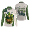 Joycorners I Just Want To Get High And Go Fishing Largemouth Bass Fishing SPF Shirt For Men, Funny Fishing Shirt