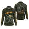 Joycorners Gone Fishin In The Afterlife Horror Fishing SPF Shirt For Men, Halloween Fishing Jersey, Presents For Fishermen