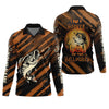 Joycorners I'm A Hooker On This Halloween Fishing UPF Shirts, Funny Fishing Shirt, Fishing Shirts For Men