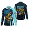Joycorners Fishing It's Not Just A Hobby It's A Way Of Life Fishing UPF Shirts, Fishing Gifts For Men