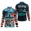Joycorners I Will Make You Fishers Of Men Christian Patriotic Fishing Shirt, Fishing UPF Shirts, Fishing Gifts For Men