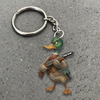 Joycorner Personalized Tough Duck Hunting Ornament Keychain