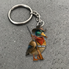 Joycorner Personalized Duck Cowboy Hunter Ornament Keychain