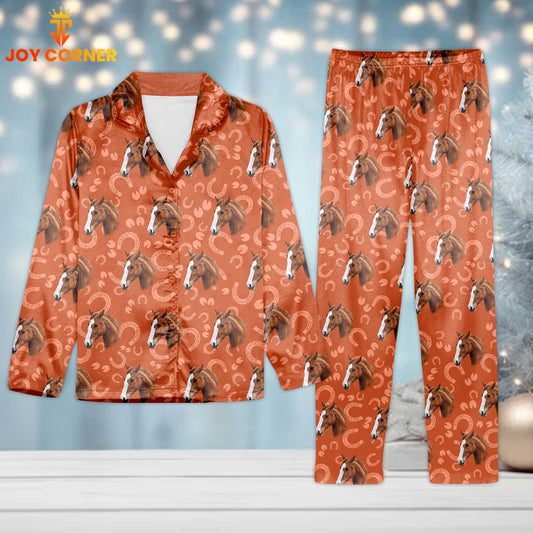 Joycorners Horse Lovers Pattern 3D Pajamas