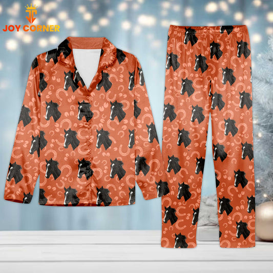 Joycorners Horse Lovers Pattern 3D Pajamas