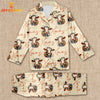 Joycorners Cow Christmas Pattern 3D Pajamas