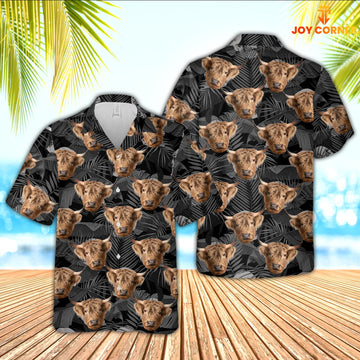 JoyCorners Highland Cattle Hawaiian Shirt