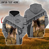 Joycorners Custom Name Farm Horse Lovers 3D Printed Hoodie