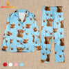Joycorners Cow Lovers Pattern 3D Pajamas