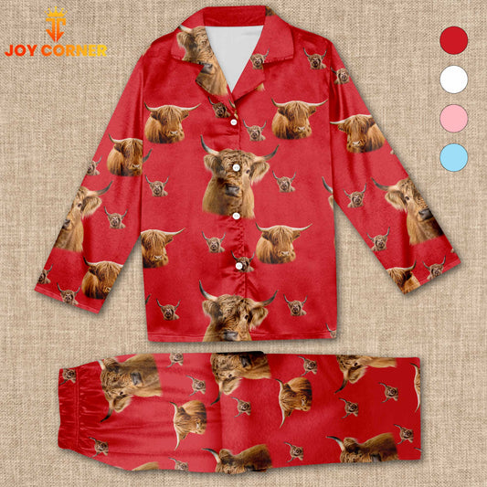 Joycorners Cow Lovers Pattern 3D Pajamas