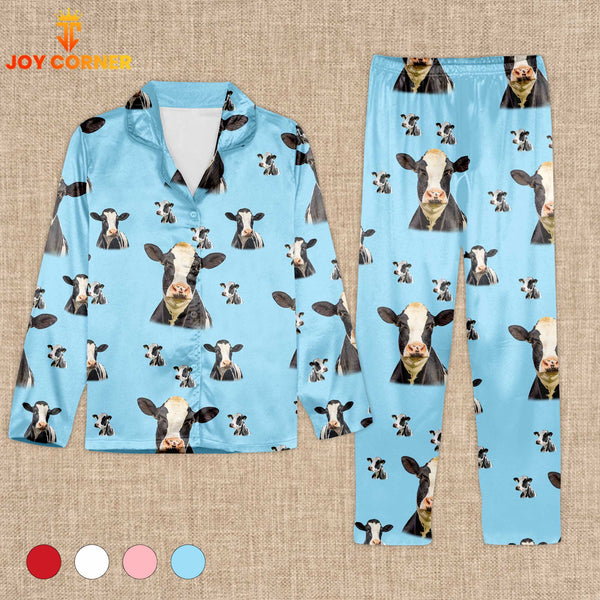Joycorners Cow Lovers Pattern 3D Pajamas