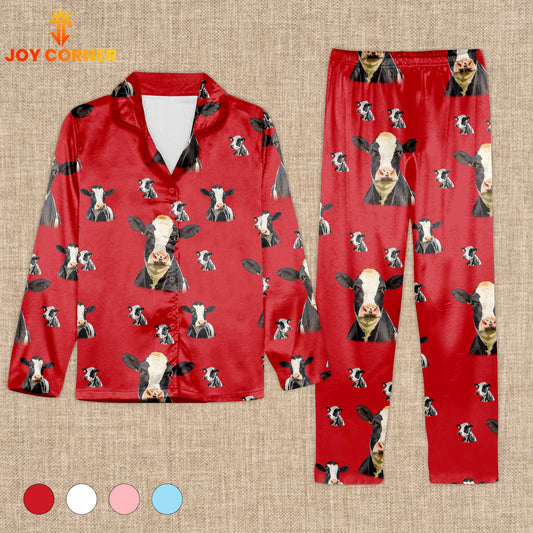 Joycorners Cow Lovers Pattern 3D Pajamas