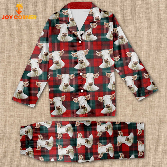 Joycorners Cow Lovers Pattern 3D Pajamas