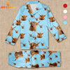 Joycorners Cow Lovers Pattern 3D Pajamas