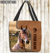 Joycorners Morgan Horse Farm Lovers Custom Name 3D Tote Bag