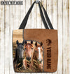 Joycorners Horse Farm Lovers Custom Name 3D Tote Bag