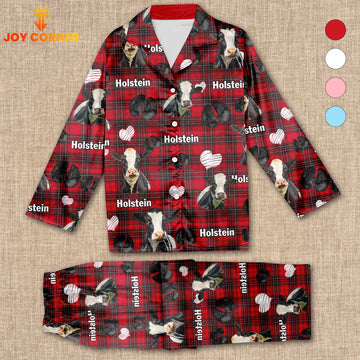 Joycorners Holstein Cattle Lovers 3D Pajamas