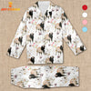 Joycorners Brahman Cattle Flower Pattern 3D Pajamas