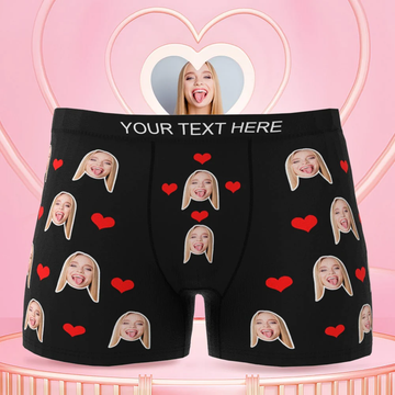 Joycorners Anniversary/Valentine's Day Gift, Custom Boxer Briefs