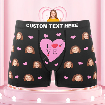 Joycorners Anniversary/Valentine's Day Gift, Custom Boxer Briefs