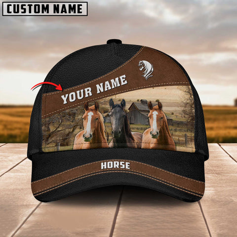 Joycorners American Quarter Horse Customized Name Cap
