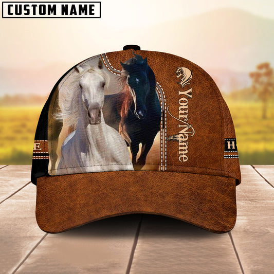 JoyCorners Horse Lovers Customized Name Cap