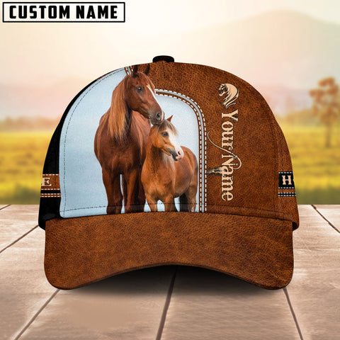 JoyCorners Horse Lovers Customized Name Cap