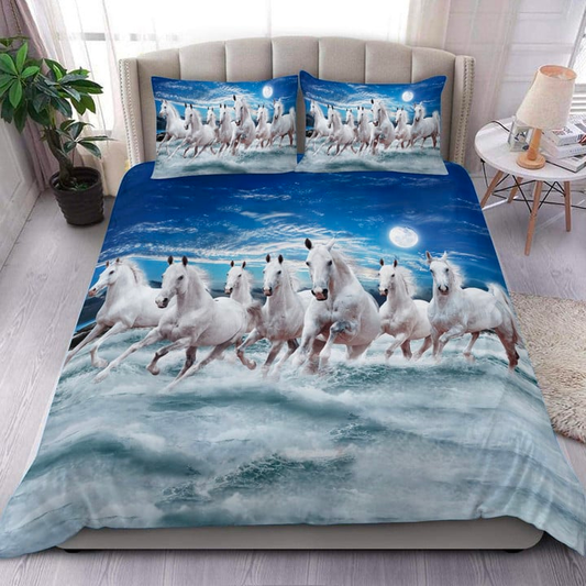 JoyCorners Horse Lovers Pattern 3D Bedding Set