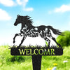 Personalized Name Horse Metal Sign