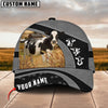 Joycorners Holstein Cattle Customized Name Cap