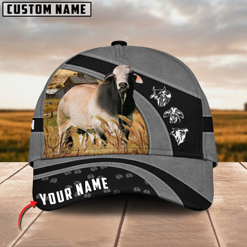 Joycorners Brahman Cattle Customized Name Cap
