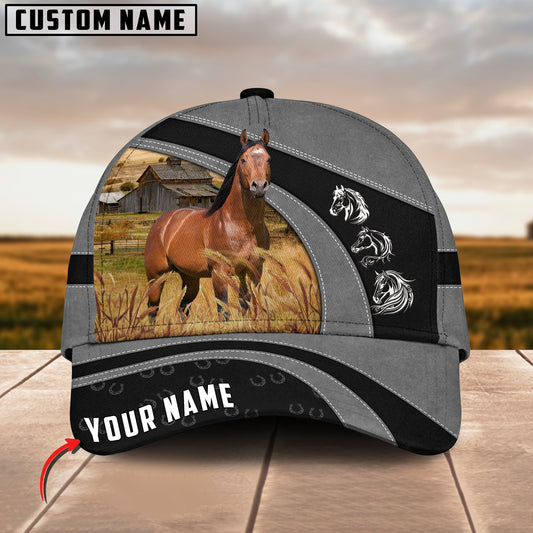 Joycorners American Quarter Horse Customized Name Cap