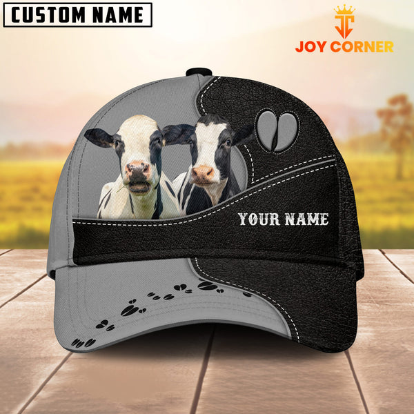 Joycorners Holstein Cattle Customized Name Cap